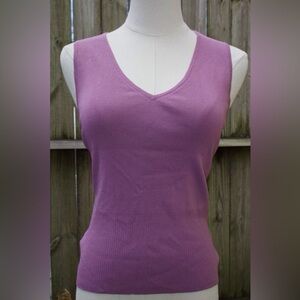 Purple Knit Tank